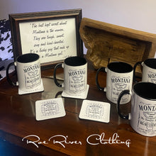 Montana mug and coaster set